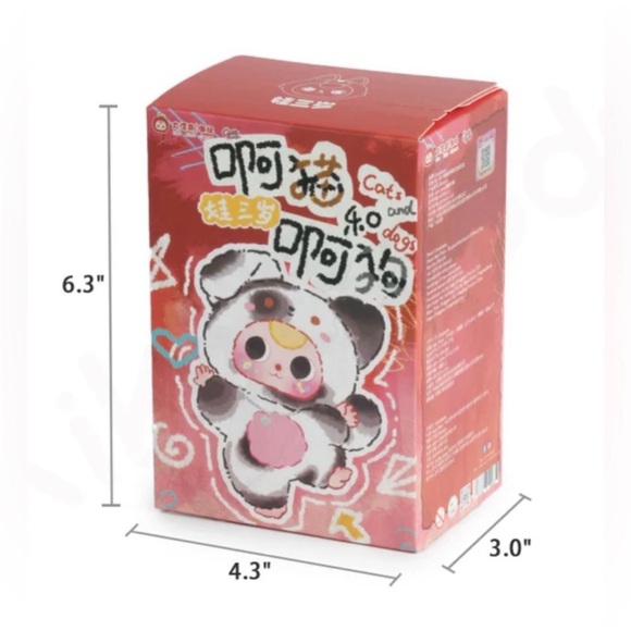 Baby Three Cats and Dogs Series Plush Toy OREO Cat Confirmed Authentic BNIB - Picture 9 of 17